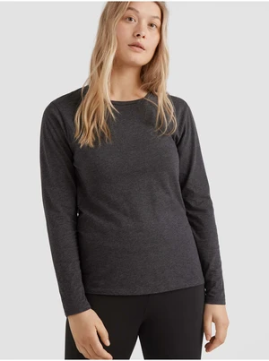 ONeill Black Womens Basic Long Sleeve T-Shirt O'Neill - Women