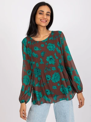 Blouse-DHJ-BZ-8643-1.37P-dark brown