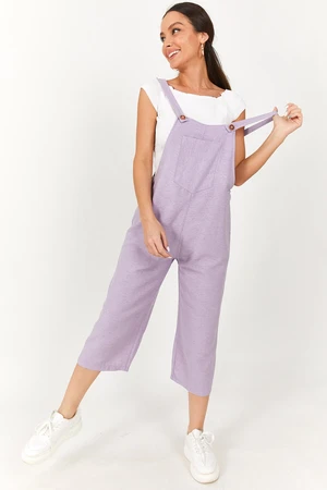 armonika Women's Lilac Gardener Overalls