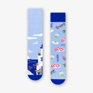 Socks Santorini 079-A069 Blue Blue