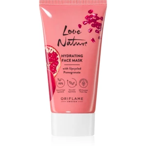 Oriflame Love Nature Upcycled Pomegranate hydratační pleťová maska 30 ml