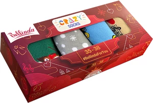 Bellinda Dárková sada ponožek Crazy Socks Box BOX 2 FW23 35-38