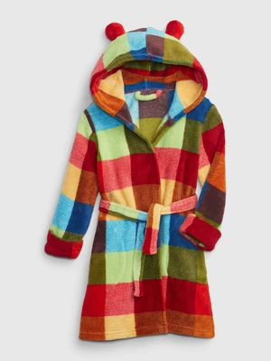 GAP Kids Checkered Bathrobe - Boys