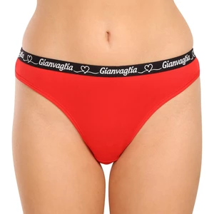 Women's thongs Gianvaglia red