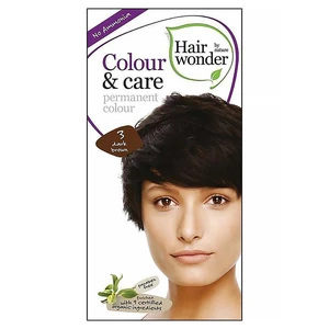 HAIRWONDER Dlouhotrvající barva na vlasy 3 Tmavě hnědá BIO 100 ml