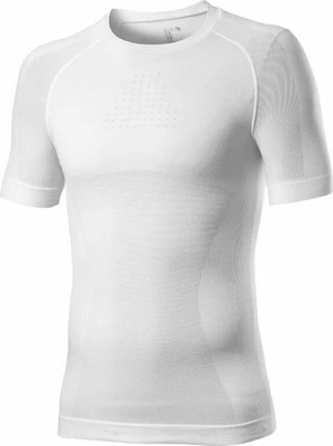 Castelli Core Seamless Base Layer Short Sleeve Ropa interior funcional Blanco S/M