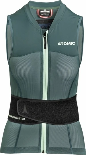 Atomic Live Shield Vest Amid Women Dark Green/Mint Sorbet S Lyžiarsky chránič