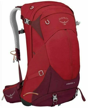 Osprey Stratos 34 Poinsettia Red Mochila para exteriores