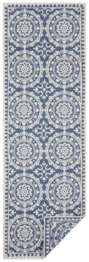 Běhoun Twin Supreme 104130 Blue/Cream-80x250