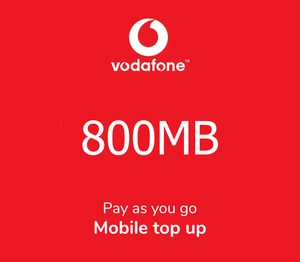 Vodafone 800 MB Data Mobile Top-up GH