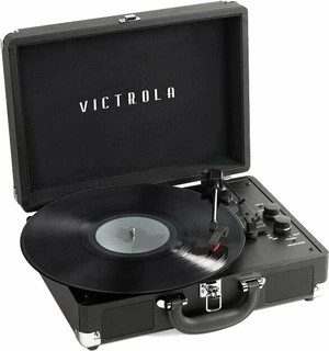 Victrola The Journey+ Black Tragbare Plattenspieler