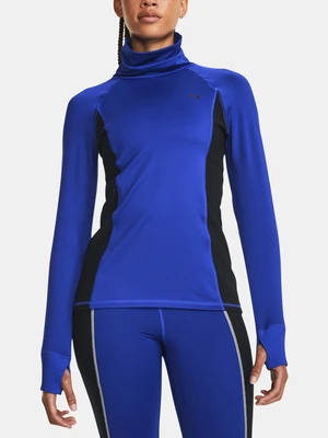 Under Armour T-Shirt UA Train CW Funnel Neck-BLU - Women