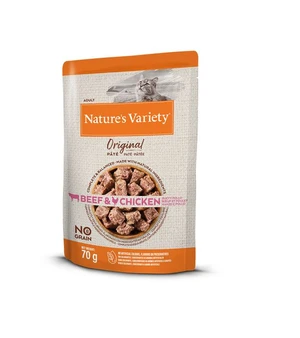 Natures Variety Original pro kočky hovězí a kuře kapsička 70 g