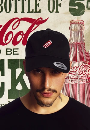 Coke Can Dad Cap Black