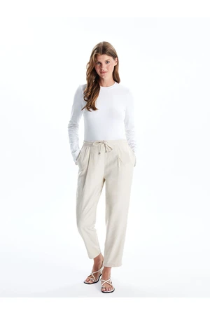 LC Waikiki Lcw Elastic Waist Loose Fit Women's Trousers