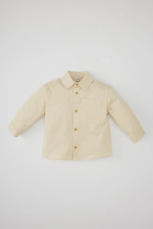 DEFACTO Baby Boy Gabardine Long Sleeve Shirt