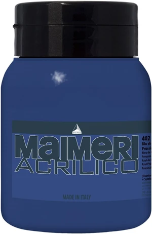 Maimeri Acrilico Acrylfarbe Prussian Blue 402 500 ml 1 Stck