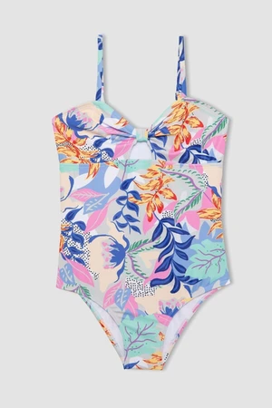 DEFACTO Girl's Patterned Swimsuit