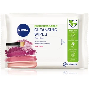 Nivea Face Cleansing jemné čisticí ubrousky s mandlovým mlékem 25 ks