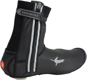 Sealskinz All Weather LED Open Sole Cycle Overshoe Black S Návleky na tretry