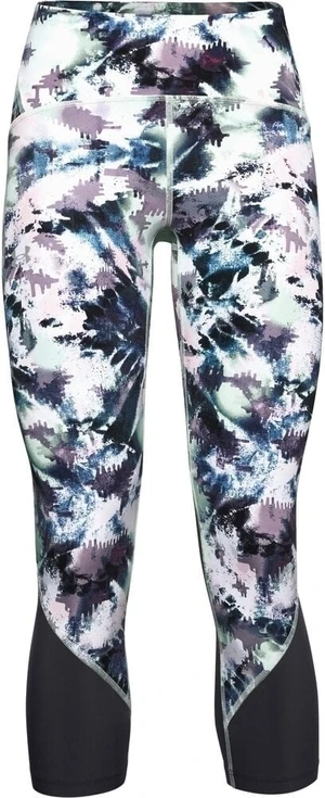 Under Armour Fly Fast Seaglass Blue/Blackout Purple Pantaloni de alergare lungime 3/4