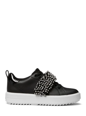 Michael Kors Sneakers - CUP SOLE EMMETT STRAP LACE UP black