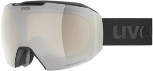 UVEX Epic Attract Black Mat Mirror Silver/Contrastview Yellow Lasergold Lite Okulary narciarskie