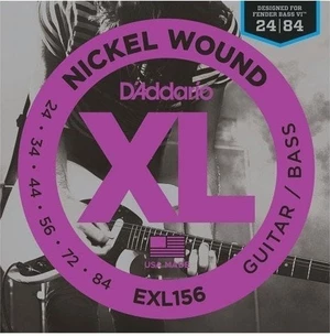 D'Addario EXL156 Jeux de 6 cordes basses