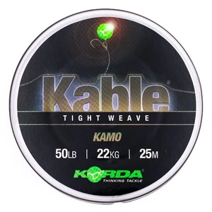 Korda olověná šňůra kable tight weave 7 m - kamo