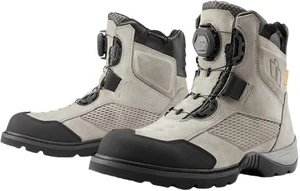 ICON - Motorcycle Gear Stormhawk WP Boots Grey 47 Bottes de moto