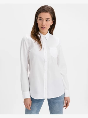 GAP Fitted Boyfriend Oxford Košile Bílá