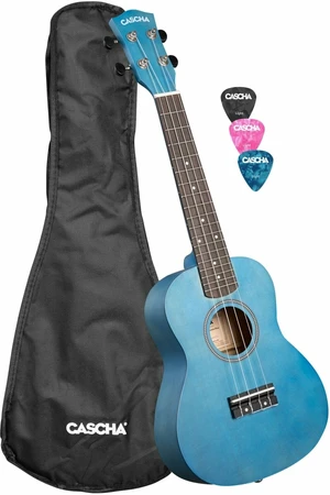 Cascha CUC103 Linden Blue Konzert-Ukulele