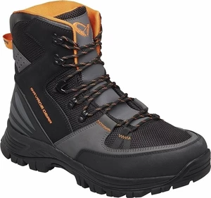 Savage Gear Bottes de pêche SG8 Wading Boot Cleated Grey/Black 45