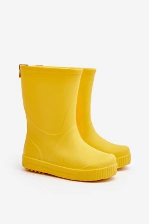 Children's Rain Boots Wave Gokids Yellow