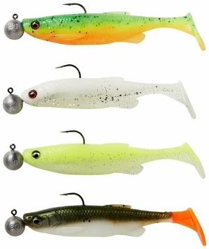 Savage Gear Fat Minnow T-Tail RFT Darkwater Mix 10,5 cm 11 g-10 g Gummiköder