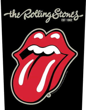 The Rolling Stones Plastered Tongue Felvarrható tapasz