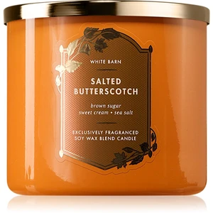 Bath & Body Works Salted Butterscotch vonná svíčka 411 g