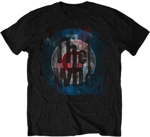 The Who Tricou Target Texture Unisex Black L