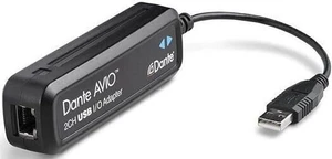 Audinate Dante AVIO USB PC 2x2 Adapter ADP-USB AU 2x2 Digitalwandler