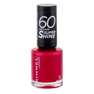 RIMMEL LONDON 60 Seconds lak na nehty Super Shine 312 Be Red-y 8 ml