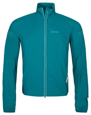 Men's running jacket Kilpi TIRANO-M turquoise