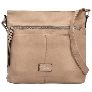 Dámská crossbody kabelka taupe - Coveri Chantalls