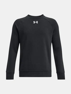 Under Armour Mikina UA Rival Fleece Crew-BLK - Kluci