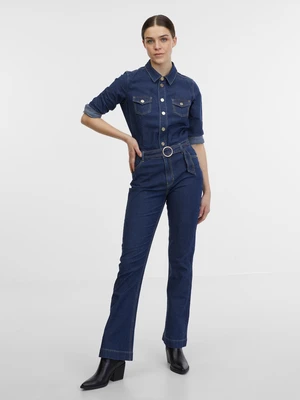 Orsay Dark blue Womens Denim Overall - Women