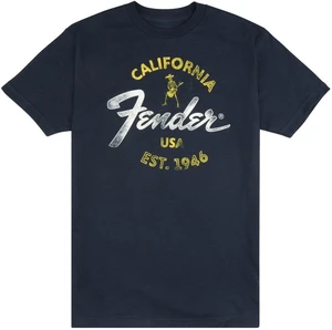 Fender Tricou Baja Blue Blue 2XL