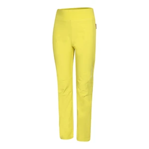 Children's softshell pants ALPINE PRO ZORTO sulphur spring