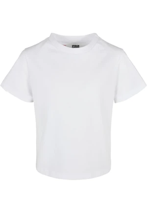 Girls' T-shirt Basic Box white