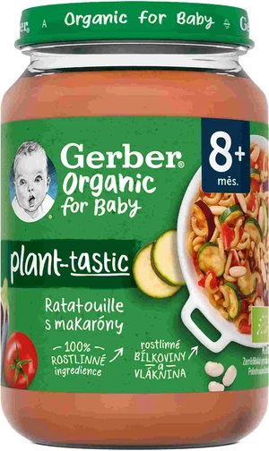 Gerber Organic 100% Rastlinný príkrm