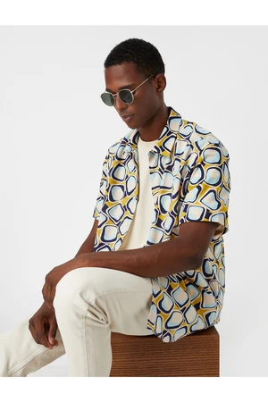 Koton Patterned Short Sleeve Shirt