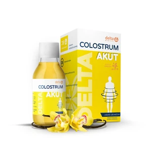 DELTA Colostrum Akut příchuť vanilka 125 ml